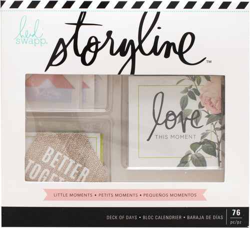 Heidi Swapp Storyline2 Deck Of Days 76/Pkg