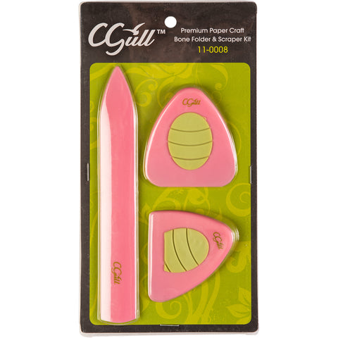 CGull Bone Folder and 2 Scrapers Kit
