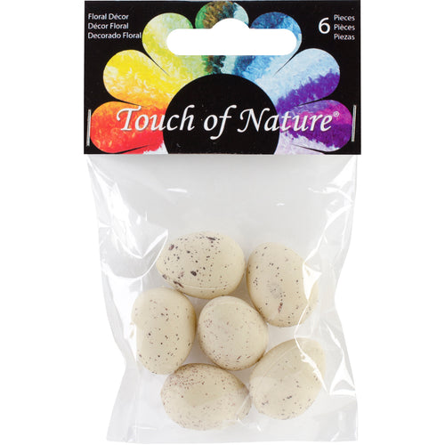 Plastic Bird Eggs 1" 6/Pkg