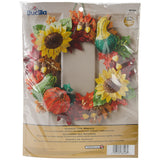 Bucilla Felt Wreath Applique Kit 15" Round