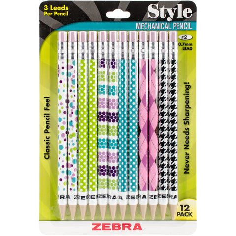 Cadoozles Mechanical Pencils 12/Pkg