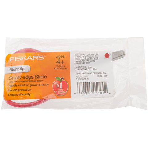 Fiskars Kids' Blunt Tip Scissors 5"