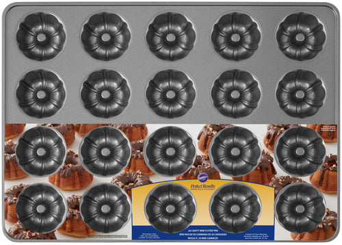 Perfect Results Mega Mini Fluted Tube Pan