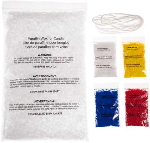 We R Wick Candle Wax & Wick Bundle