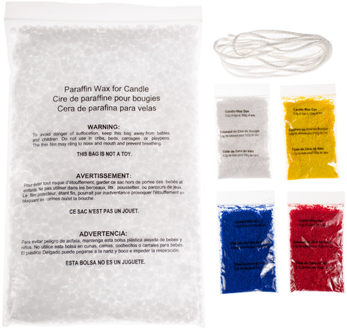 We R Wick Candle Wax & Wick Bundle