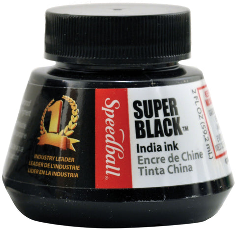 Speedball Super Black India Ink