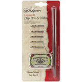 Manuscript Leonardt Dip Pen & Nibs Set