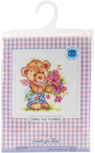 RTO Counted Cross Stitch Kit 6"X6.5"
