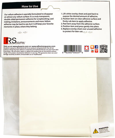 Glue Arts Vellum Instant Adhesive 10/Pkg