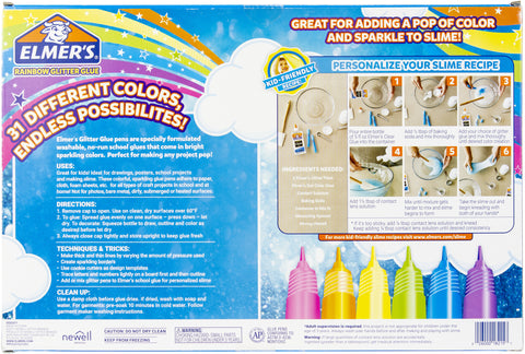 Elmer's Glitter Glue Pens 31/Pkg