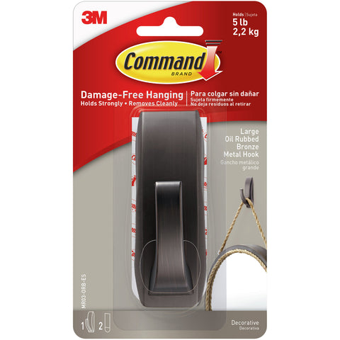 Command Modern Reflections Metal Hook 1/Pkg
