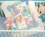 Dimensions/Baby Hugs Quilt Stamped Cross Stitch Kit 34"X43"