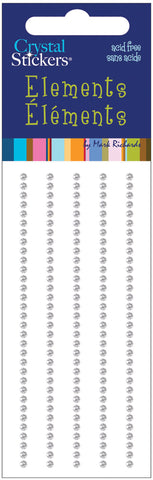 Mark Richards Crystal Stickers Elements 2mm Round 160/Pkg