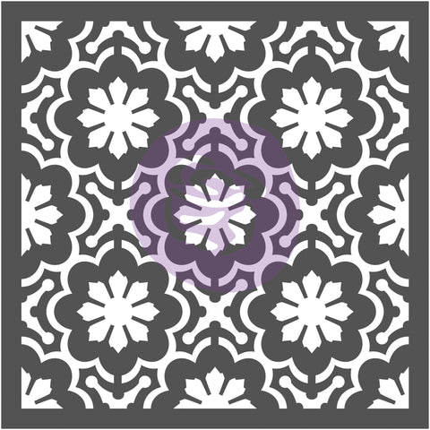 Prima Re-Design Decor Stencil 22"X22"