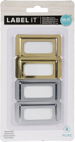 We R Memory Keepers LabelIT .75" Bookplates 4/Pkg