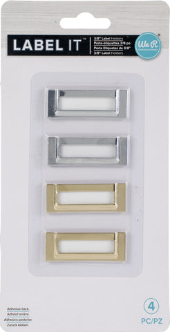 We R Memory Keepers LabelIT .375" Bookplates 4/Pkg