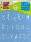 Americana Alphabet Stencils 8.5"X11"