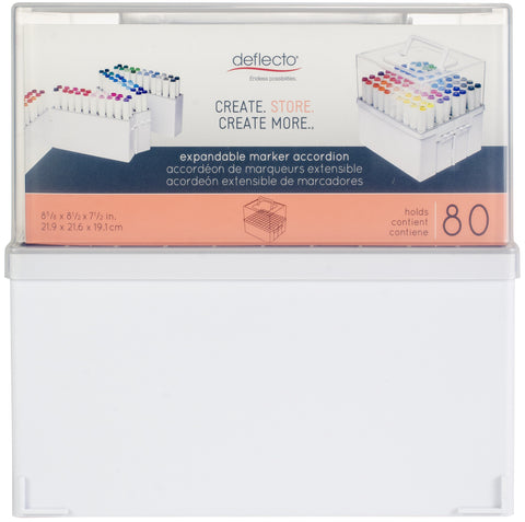 Deflecto Expandable Marker Accordion Organizer