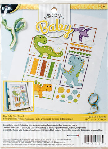 Bucilla Counted Cross Stitch Kit 10.5"X13.25"