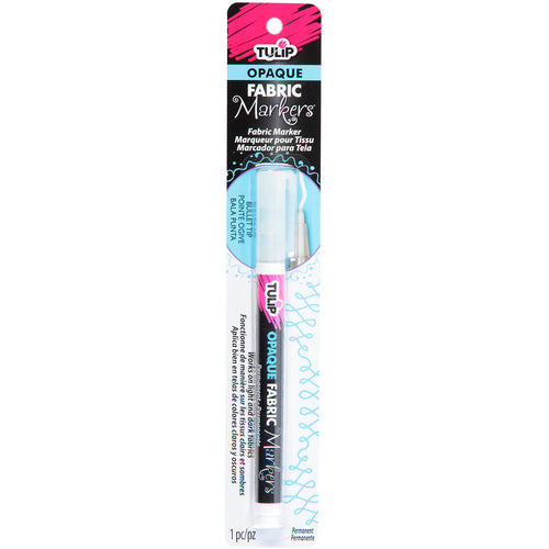 Tulip Opaque Bullet Tip Fabric Marker 1/Pkg