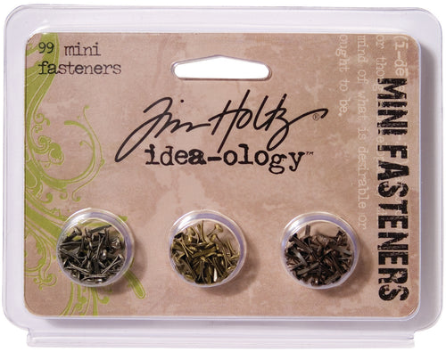 Idea-Ology Metal Screw-Top Paper Fasteners .25" 99/Pkg