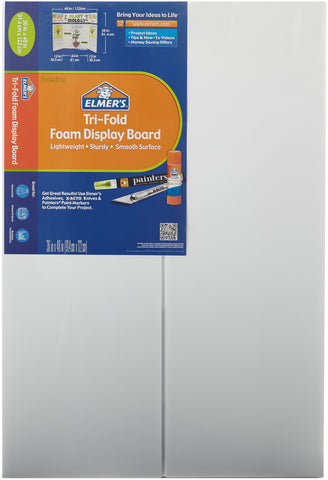 Elmer's Tri-Fold Premium Foam Display Board 36"X48"