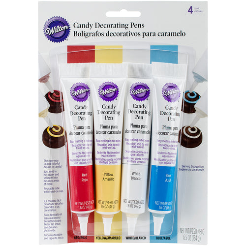 Candy Decorating Pens 1.25oz 4/Pkg