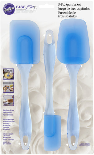 Easy-Flex Silicone Spatula Set 3/Pkg