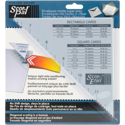 Scor-Envi Diagonal & Envelope Template