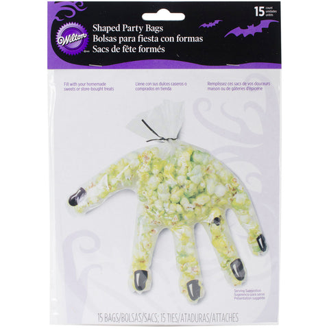 Shaped Bags 7.5"X10" 15/Pkg