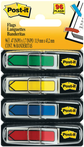 Post-It Arrow Flags .47"X1.7" 96/Pkg