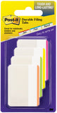 Post-It Durable Filing Tabs 2"X1.5" 24/Pkg
