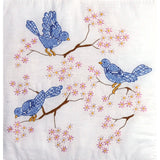 Tobin Stamped White Quilt Blocks 18"X18" 6/Pkg