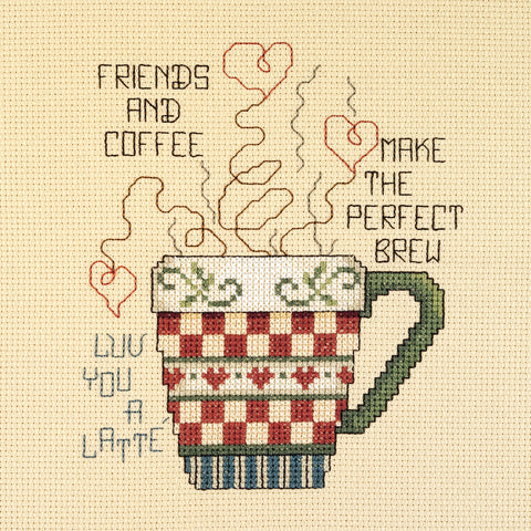 Janlynn Mini Counted Cross Stitch Kit 5"X6"