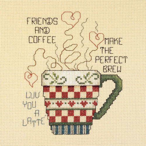 Janlynn Mini Counted Cross Stitch Kit 5"X6"