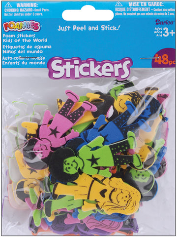 Foam Stickers 48/Pkg