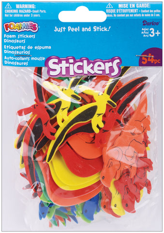 Foam Stickers 54/Pkg