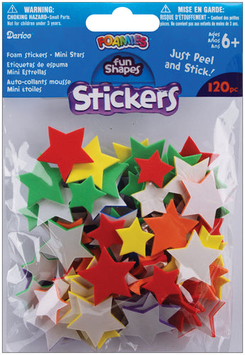 Foam Stickers 120/Pkg