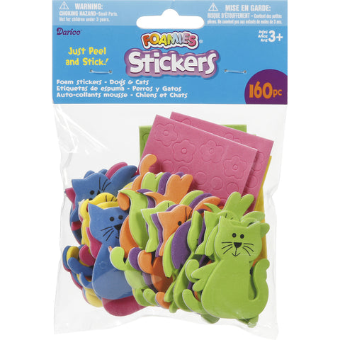 Foam Stickers 160/Pkg
