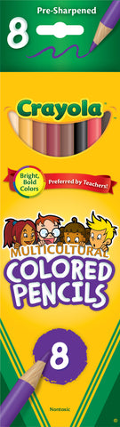 Crayola Multicultural Colored Pencils