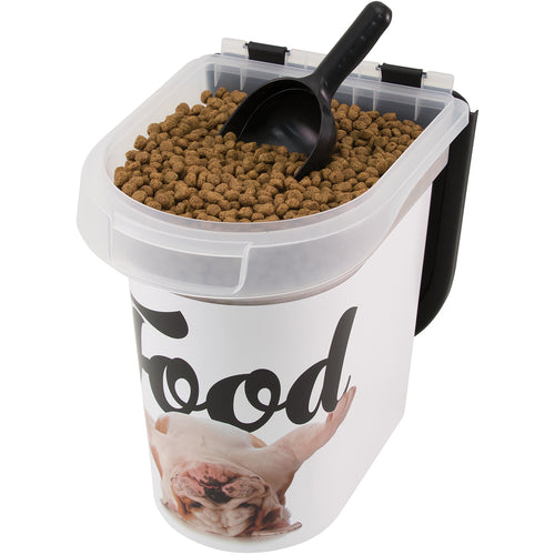 Plastic Pet Food Bin 12.5"X9.75"X13.38"