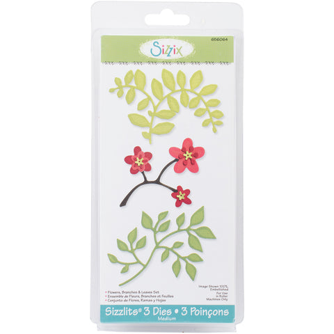 Sizzix Sizzlits Die Set 3/Pkg 3.75"X2.5"