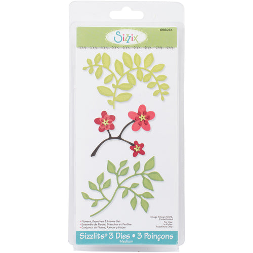Sizzix Sizzlits Die Set 3/Pkg 3.75"X2.5"