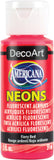 Americana Neons Fluorescent Acrylic Paint 2oz