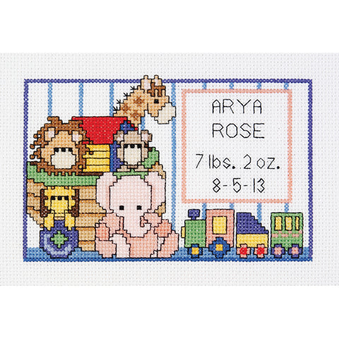 Janlynn Mini Counted Cross Stitch Kit 6"X4"