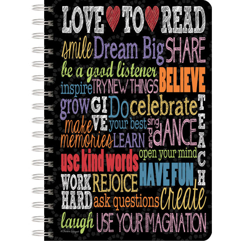 Spiral-Bound Journal Notebook 6"X8.25" 240 Pages