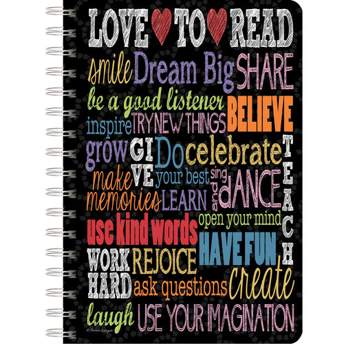 Spiral-Bound Journal Notebook 6"X8.25" 240 Pages