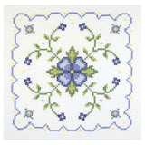 Janlynn Stamped Cross Stitch Quilt Blocks 18"X18" 6/Pkg