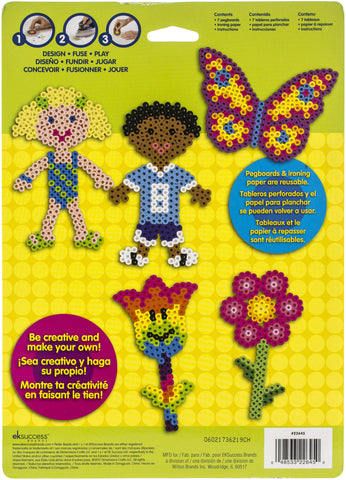 Perler Fun Fusion Pegboards 7/Pkg