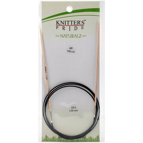 Knitter's Pride-Naturalz Fixed Circular Needles 40"
